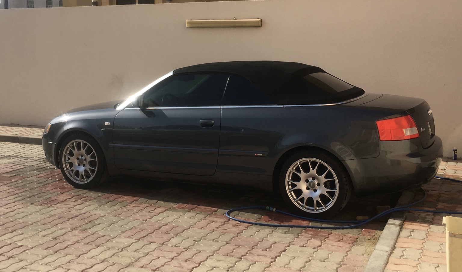 Grey B6 Audi Cabriolet Hanz in Abu Dhabi